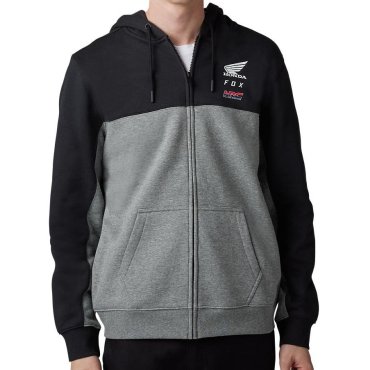 Толстовка FOX ZIP Hoodie - HONDA® [Black]