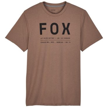 Футболка FOX TECH Short Sleeve Tee - NON STOP [Chai]