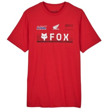 Футболка FOX PREMIUM Short Sleeve Tee - HONDA® [Flame Red]