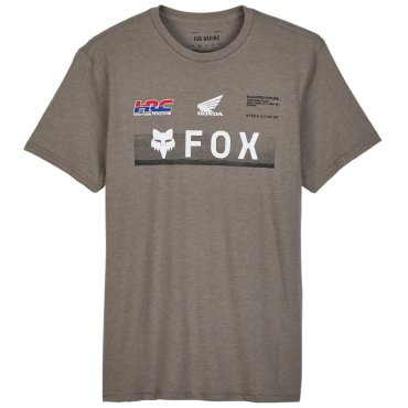 Футболка FOX PREMIUM Short Sleeve Tee - HONDA® [Graphite]
