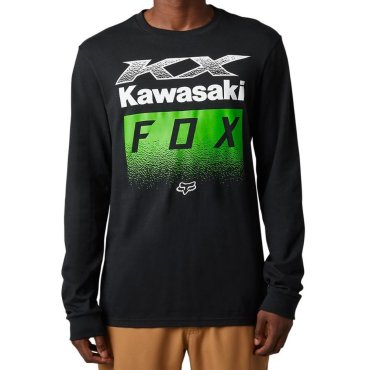 Футболка FOX PREMIUM Long Sleeve Tee - KAWI® [Black]