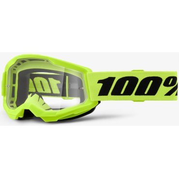 Дитячі окуляри 100% STRATA 2 Youth Goggle [Neon Yellow]