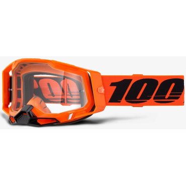 Окуляри 100% RACECRAFT 2 Goggle [Neon Orange]