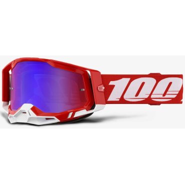 Окуляри 100% RACECRAFT 2 Goggle [Red]