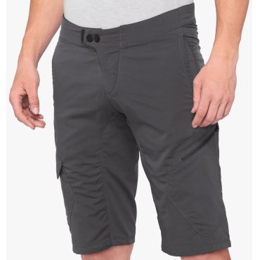 Шорти 100% RIDECAMP Short [Charcoal]