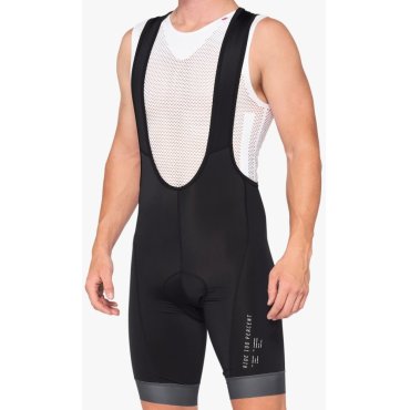 Шорти 100% EXCEEDA Bib Short [Black]