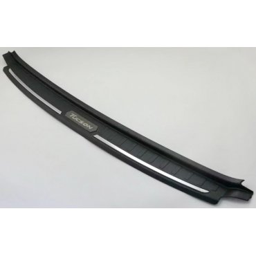 Hyundai Tucson TL 2015 накладка защитная на задний бампер наружная, ABS