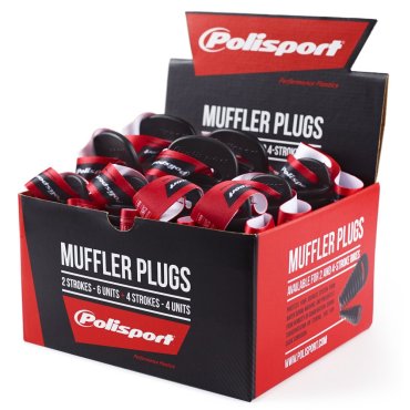 Заглушки глушника Polisport Muffler Plugs (4T/2T Set)