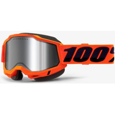 Окуляри 100% ACCURI 2 Snowmobile Goggle [Neon Orange]