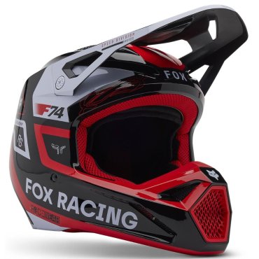 Шолом FOX YTH V1 Helmet - RACE SPEC [Flo Red]