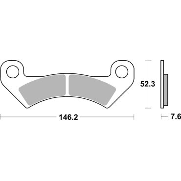 Гальмівні колодки SBS Standard Brake Pads