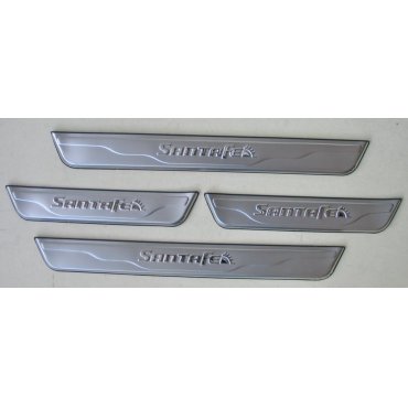 Hyundai Santa Fe 3/ IX45 накладки защитные  на пороги дверных проемов