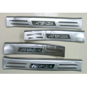 Mazda 6 Atenza накладки защитные на пороги дверных проемов верхние 