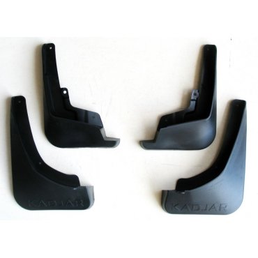 Renault Kadjar 2015+ брызговики колесных арок ASP передние и задние полиуретановые с лого