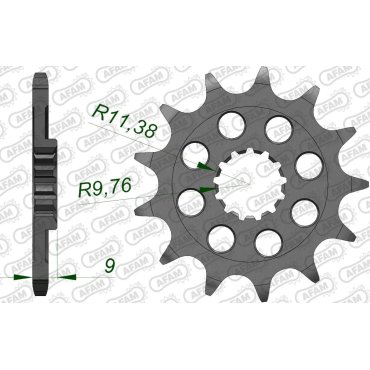 Зірка AFAM 520 Sprocket - Suzuki