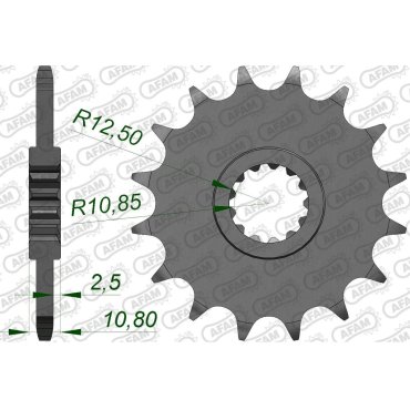 Зірка AFAM 520 Sprocket - Yamaha