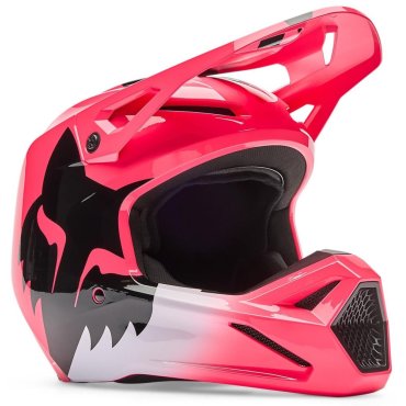 Шолом FOX YTH V1 Helmet - SHIELD [Pink]