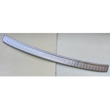 Toyota Highlander XU50 2014 накладка защитная на задний бампер тип B