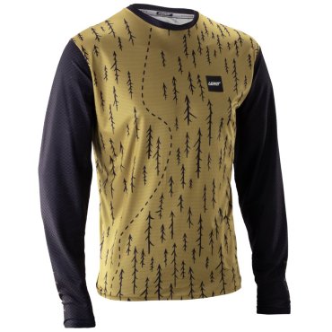 Джерсі LEATT MTB 3.0 Trail Jersey [Trails Brown]