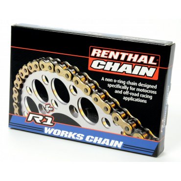 Ланцюг Renthal R1 Chain - 420 [Gold]