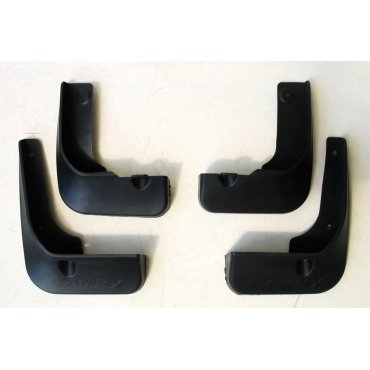 Toyota Сamry V55 брызговики колесных арок ASP передние и задние полиуретановые малые с лого