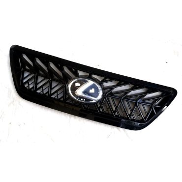 Lexus GX470 2003+ решетка радиатора стиль TRD Logo черная