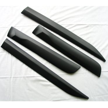 Toyota Hilux Revo 2014 молдинги дверные черные матовые ABS TS type