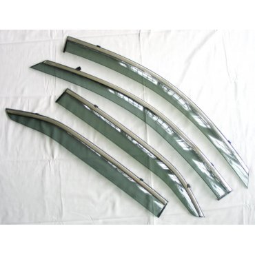 Toyota Camry V40  ветровики дефлекторы окон ASP с молдингом нержавеющей стали / sunvisors