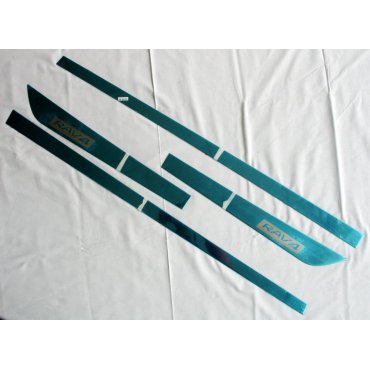 Toyota RAV4 Mk4 2016+ молдинги дверные хром SS тип E