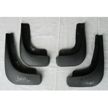 Jeep Compass 1.4T 2017+ брызговики GT колесных арок передние и задние полиуретановые