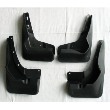 Mercedes Benz GLE без порогов брызговики колесных арок GT Ordinary передние и задние с лого