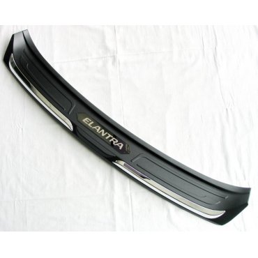 Hyundai Elantra AD 2016+ накладка защитная на задний бампер ABS