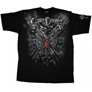 Футболка CRUSTY DEMONS Short Sleeve Tee - SCARE CROW [Black]
