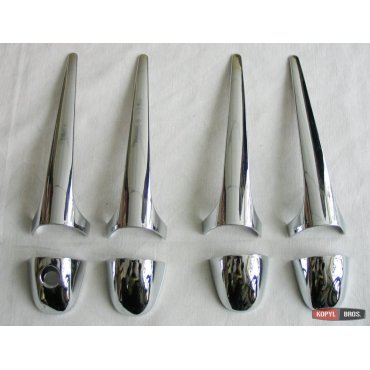 Toyota RAV4 Mk4 2016+ хром накладки на дверные ручки тип W