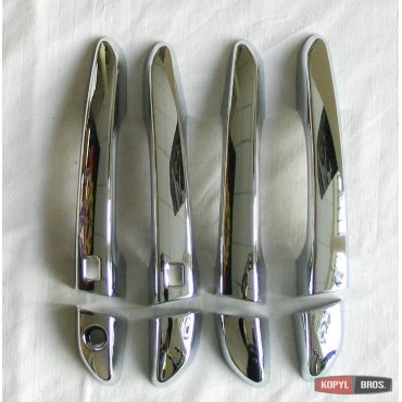 Hyundai Tucson TL 2015 накладки хром на дверные ручки  SMART KEY тип W